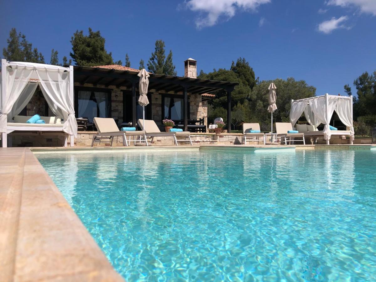 Sithonian Blue Royal Villa Nikiti  Exterior photo