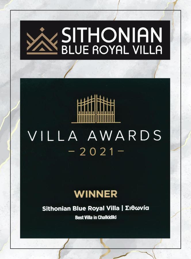 Sithonian Blue Royal Villa Nikiti  Exterior photo