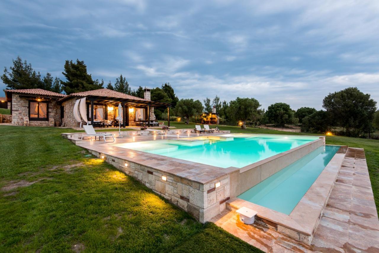 Sithonian Blue Royal Villa Nikiti  Exterior photo
