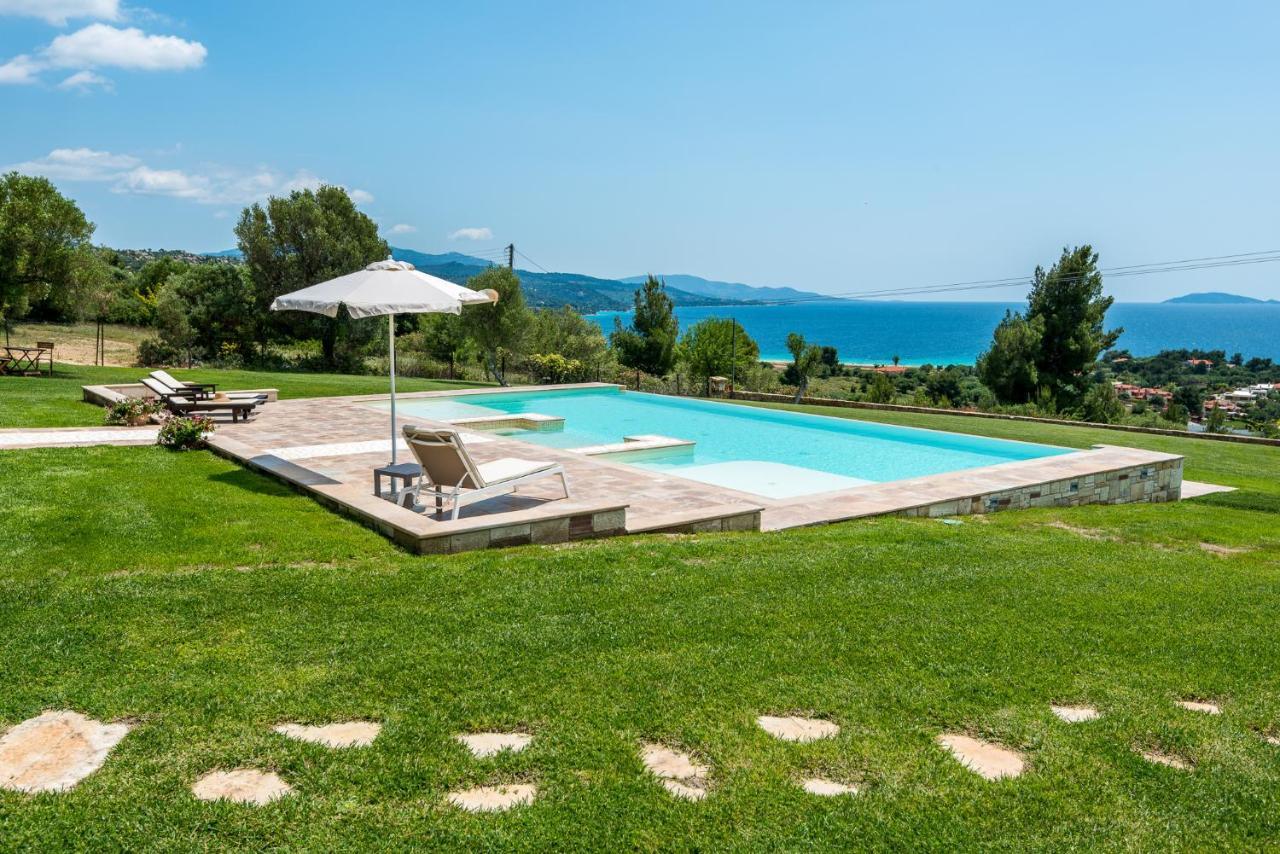 Sithonian Blue Royal Villa Nikiti  Exterior photo